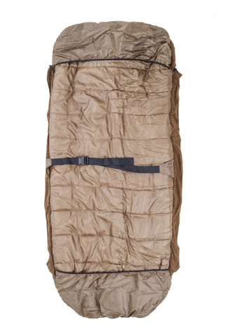 Спальный мешок кокон одеяло плед туристический походный для кемпинга отдыха на природе 200х85 см (475496-Prob) Коричневый Unbranded (268044158)