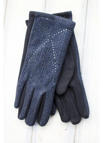 Жіночі розтяжні рукавички Чорні 191S3 L BR-S (261771664)