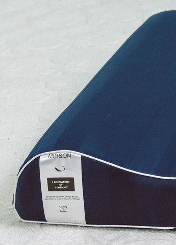 Подушка ортопедическая №6027 Noble stripe Blue sea AERO 58х40х10,5 (2200003261479) Mirson (258825089)