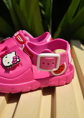 Сандалі дитячі піна для дівчинки рожевого кольору Let's Shop (259660826)