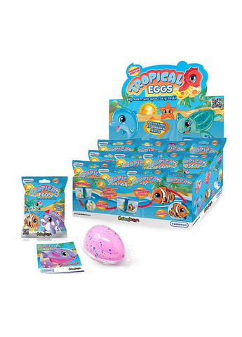 Растущая игрушка в яйце - Жители тропических морей цвет разноцветный ЦБ-00188918 sbabam (260784926)