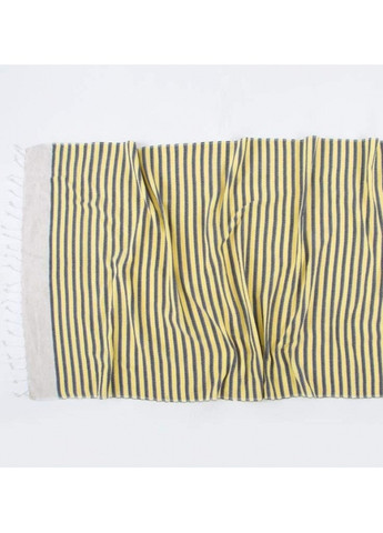 Irya полотенце pestemal - side sari желтый 90*170 полоска желтый производство - Турция