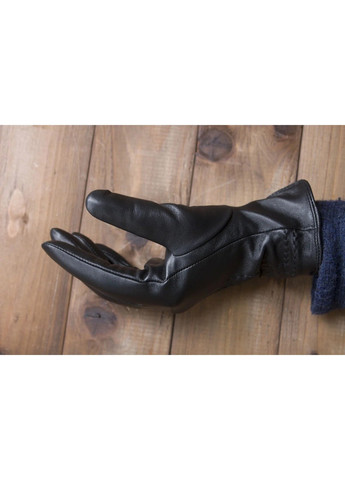 Перчатки женские чёрные кожаные сенсорные 948s2 M Shust Gloves (261486901)