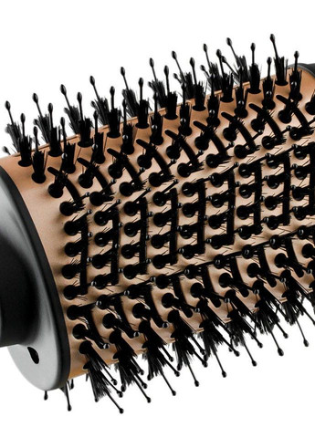 Фен щетка расческа с насадкой для укладки и завивки волос R420 черный (41325-420_316) XPRO (262892768)