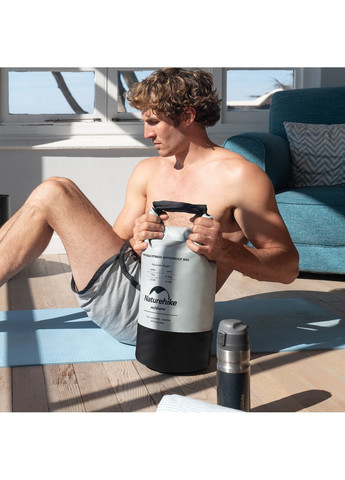 Гермомешок Fitness Aqua 15 л NH21FSB03 grey Naturehike (258967407)