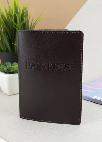 Подарунковий набір для чоловіка №14: Ремінь + ключниця + обкладинка на паспорт (коричневий) HandyCover (267927680)