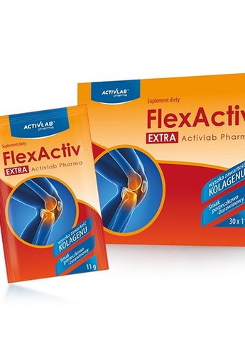 Flexactiv extra Kolagen + Vitamin C 30 sachets 11 g Currants and Cranberries ActivLab (258499342)