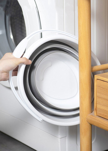 Відро складане 10 л, 37,5х29х27 см MVM (267321688)