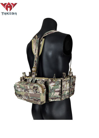 РПС Yakeda DX 7799, тактический пояс-разгрузка, цвет мультикам, с подсумками Multicam (268743248)