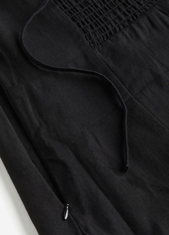 Черное повседневный платье H&M однотонное