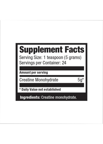 Креатин Моногидрат микронизированный, Creatine Monohydrate - 120г Ultimate Nutrition (270846115)