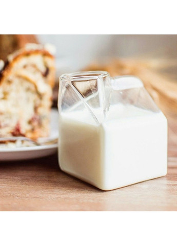 Стакан молочник у формі пакета молока Milk Box, 250 мл More (269462801)