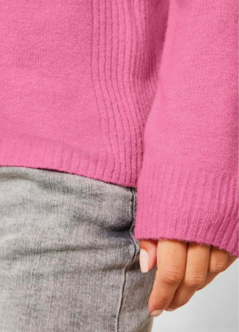 Пуловер женский Oversize однотонный Розовый Cecil (268224336)