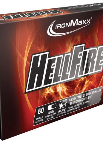 Hellfire Fatburner 60 Caps Ironmaxx (256725092)