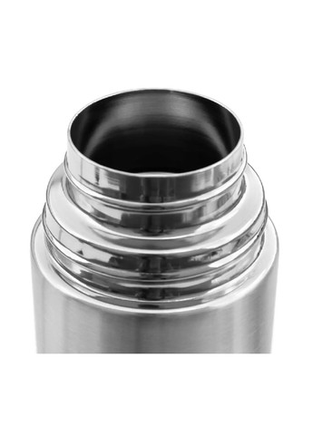 Термос питьевой компактный вместительный для кофе воды чая из нержавеющей стали с чехлом чашкой 750 мл (475614-Prob) Серебристый Unbranded (269340966)