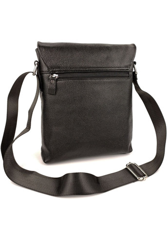 Повседневная небольшая сумка для мужчин из кожи NS0013 черная JZ (259737059)