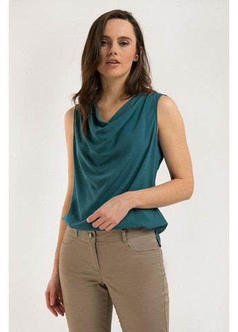 Зеленая летняя блуза s20-14015-128 Finn Flare