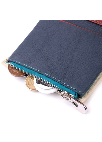 Оригинальное портмоне для женщин из натуральной кожи 19451 Белый st leather (277980534)