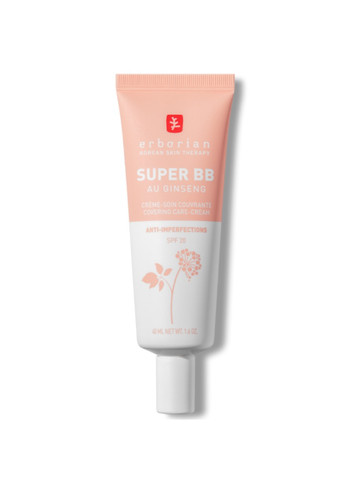 Тонуючий бб крем для обличчя Super BB Cream (Clear) 40 ml Erborian (269909781)