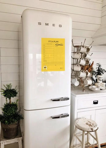 Магнітний планер "IT'S A PLAN" Gifty (262533529)