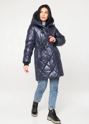 Графітова зимня жіноча куртка зимова SK