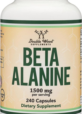 Бета-аланин Double Wood Beta Alanine 1500 mg (на 2 капсули), 240capsules Double Wood Supplements (261765766)