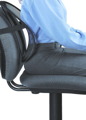 Ортопедична спинка підставка з масажером на крісло та авто сидіння підставка для спини UFT mp04 (275927015)