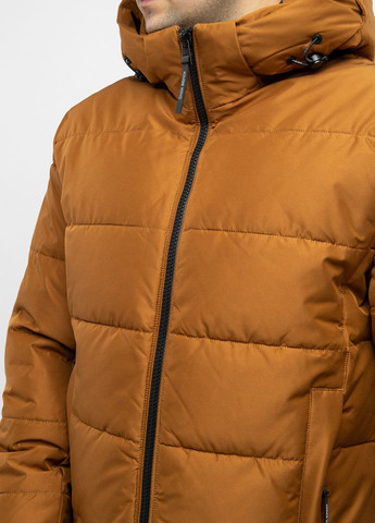 Коричневая зимняя куртка мужская цвет коричневый цб-00220553 Kings Wind