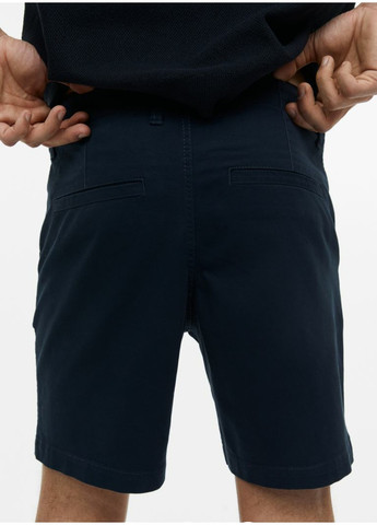 Чоловічі класичні шорти Regular Fit (55786) W30 Темно-сині H&M (259017667)