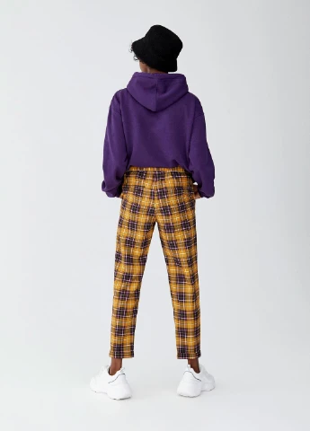 Брюки демісезон,жовтий-фіолетовий, Pull & Bear (263938708)