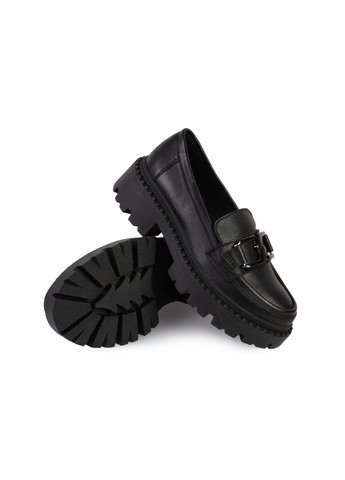 Туфли лоферы женские бренда 8401405_(1) ModaMilano на среднем каблуке