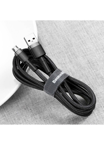 Дата кабель Baseus cafule microusb cable 2.4a (1m) (camklf-b) (261335380)