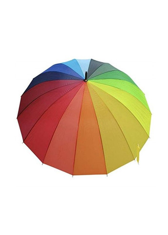 Зонт-трость полуавтомат TheBest 8052 Радуга на 16 спиц Разноцветный No Brand (268138355)