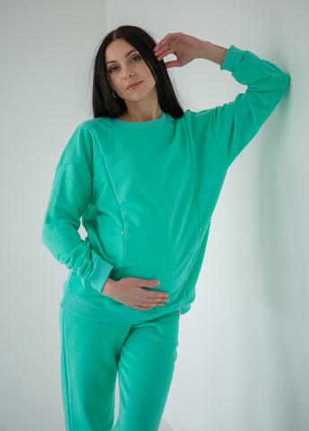 Спортивный костюм для беременных и кормящих мам с секретом для кормления HN (257399091)