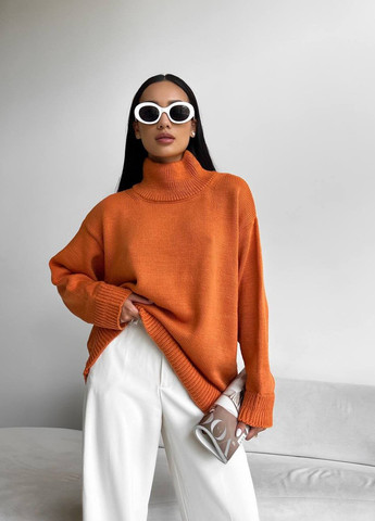 Женский свитер цвет оранжевый р.42/46 441965 New Trend (263134269)