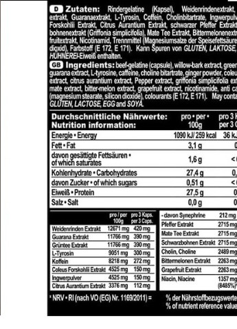 Hellfire Fatburner 150 Caps Ironmaxx (256722694)