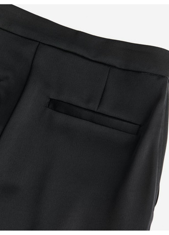 Черные коктейльный демисезонные брюки H&M