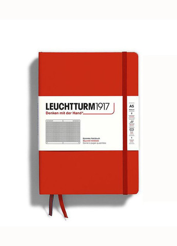 Блокнот, Середній, Fox Red, Клітинка Leuchtturm1917 (269901213)