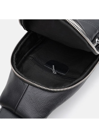Мужской кожаный рюкзак через плечо K16602bl-black Keizer (266143552)