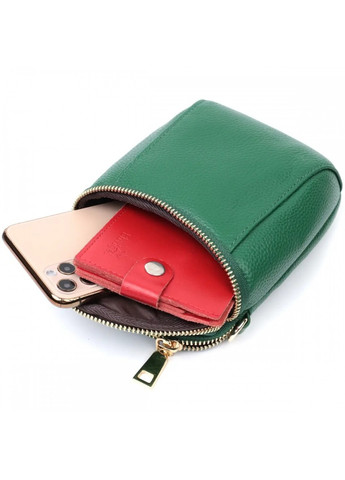 Молодіжна жіноча шкіряна сумка через плече 22341 Vintage (276705814)