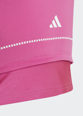 Розовая демисезонная футболка aeroready adidas