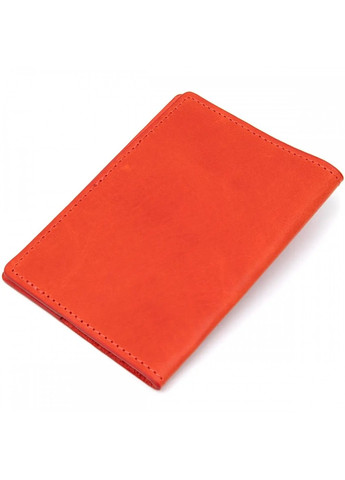 Шкіряна обкладинка для паспорта 11483 Червоний Grande Pelle (263135591)