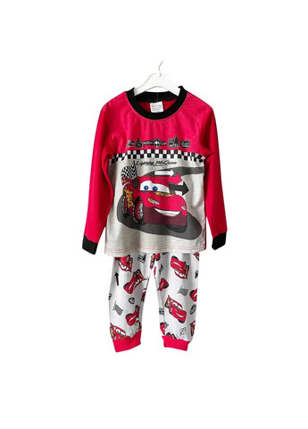 Красная красивая и модная детская пижама для мальчика в возрасте 3 года. рост 95см Baby