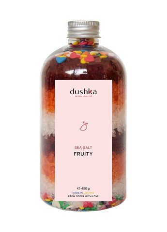 Соль для ванны "Fruity" New DUSHKA - (267498864)
