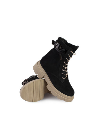 Зимние ботинки женские бренда 8501274_(1) ModaMilano из натуральной замши