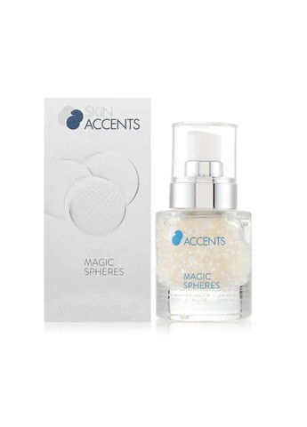 Освітлююча сироватка для обличчя з перлинками і вітаміном C Skin Accents Inspira 30 мл Inspira:cosmetics (269237909)