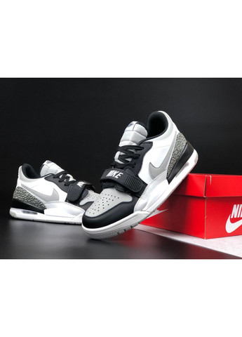 Серые демисезонные кроссовки мужские, вьетнам Nike Jordan Legacy 312 Low