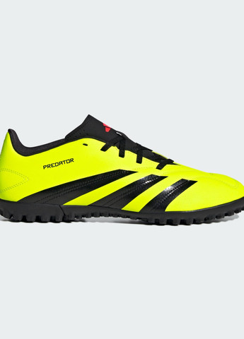 Желтые всесезонные бутсы predator 24 club turf adidas