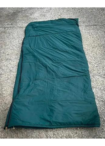 Спальный мешок зимний одеяло на синтепоне и флисе 100х210 хаки No Brand (258081992)