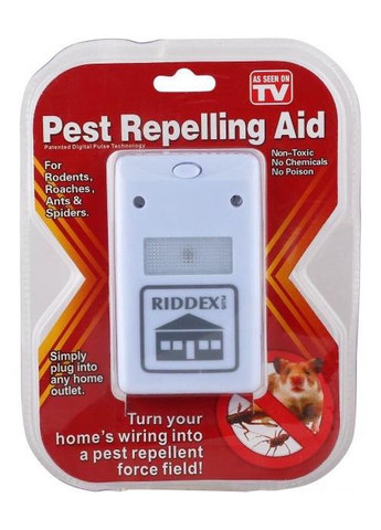 Відлякувач комах та гризунів Riddex Pest Repelling Aid No Brand (276525859)